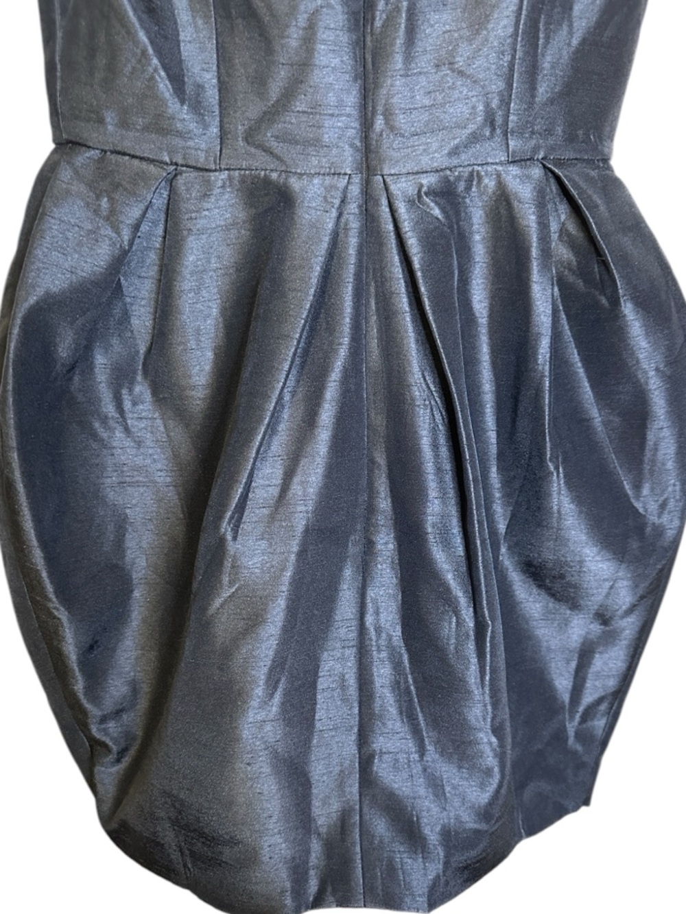 Keepsake The Label Blue Resolution Cocktail Dress Pleated Sleeveless Small Chic - Picture 8 of 11